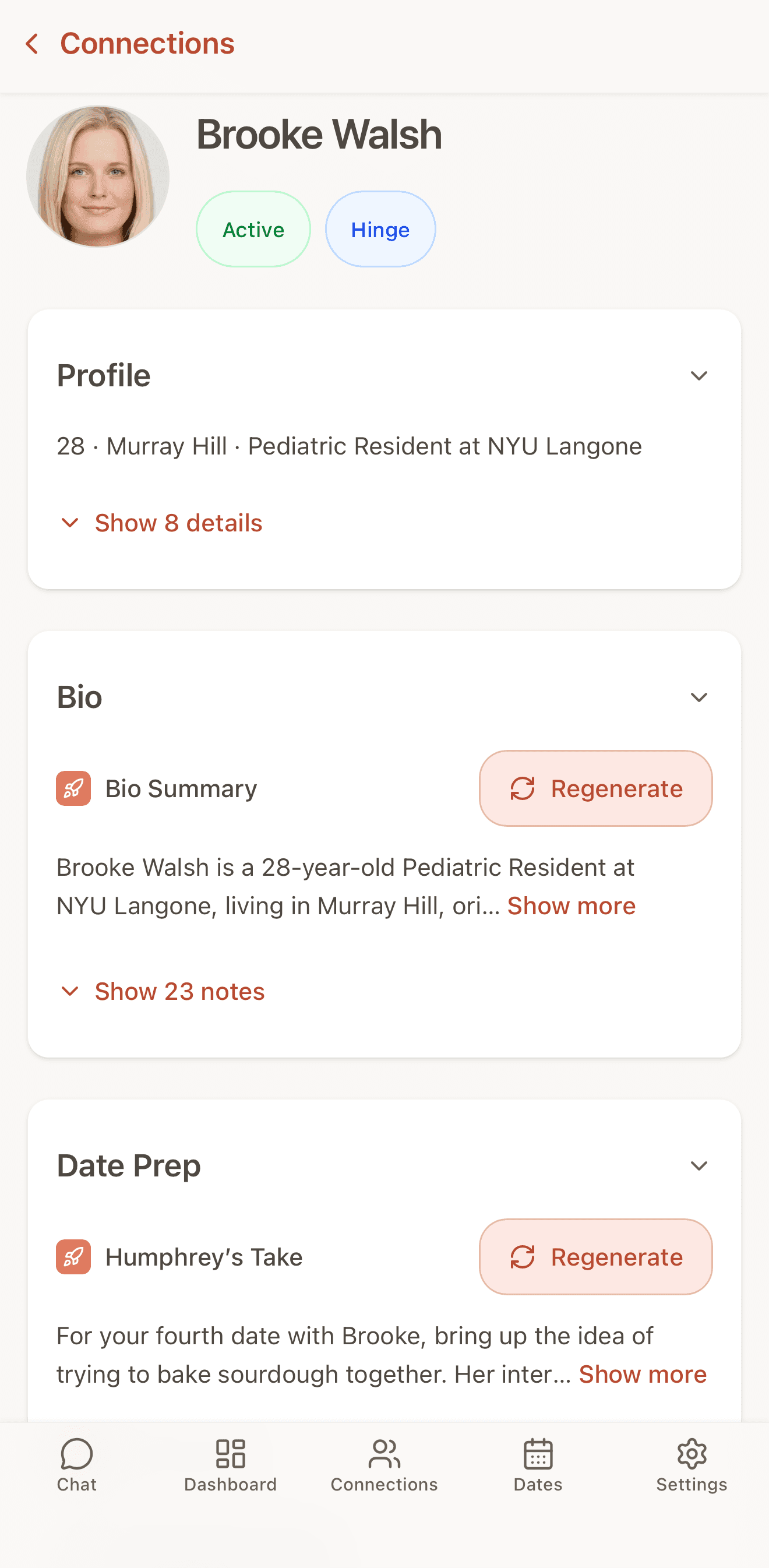One Screenshot. Full Profile.